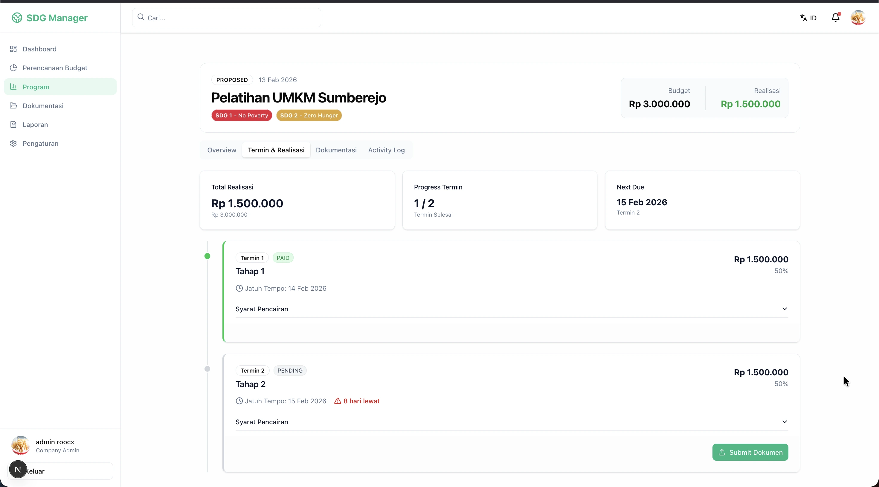 CSR Tracker App