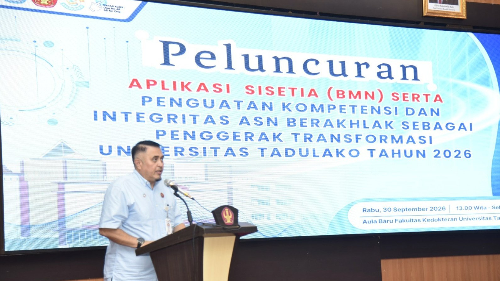 Peresmian Aplikasi Sistem, Kelola Aset Kampus dengan GIS dan QR Code